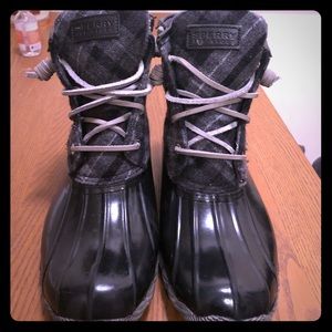 Sperry Top-sider Boots Black‼️